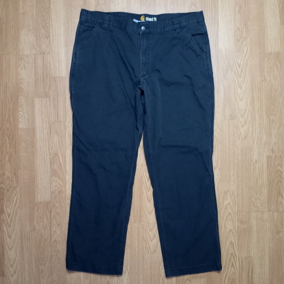 Carhartt Gravel Rugged Flex Relaxed Fit Canvas Work Pants 42×32 - Picture 2 of 9